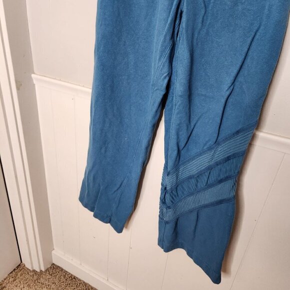 FREE PEOPLE Blue Early Riser Track Pants - Picture 2 of 7